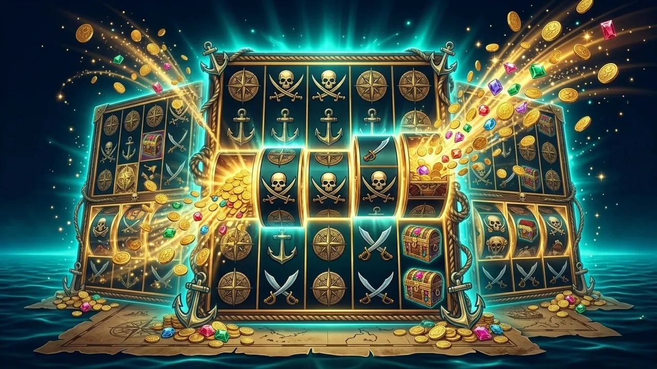 FatPirate pokies and slots lobby
